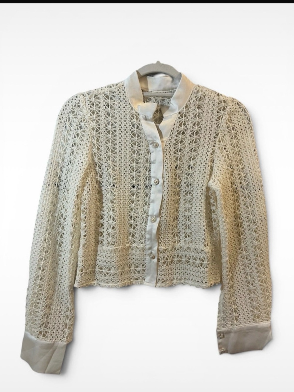 Gorgeous crochet/ lace cardigan